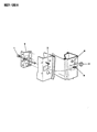 1991 Dodge Ram Van Door Check Diagram - 55034070
