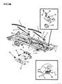 Chrysler New Yorker Wiper Blade Diagram - 4389429