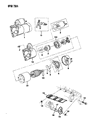 Jeep J20 Starter Brush Diagram - 83503670