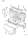 Dodge Caravan Grille Diagram - 4576736