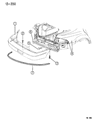 Chrysler Cirrus Bumper Diagram - 4886119AA