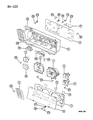 1989 Jeep Wagoneer Oil Pressure Gauge Diagram - 83504243