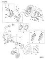 Chrysler Sebring Brake Caliper Piston Diagram - MR129591