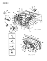 Chrysler Laser A/C Expansion Valve Diagram - 4176999