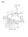 Dodge Ram 50 Tailgate Handle Diagram - MB331061