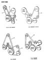 Dodge Lancer Drive Belt Diagram - Q4040382