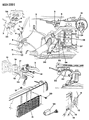 Dodge D150 A/C Condenser Diagram - 4428193