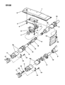 Jeep Comanche Driveshaft Yokes Diagram - 4384586