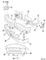 1994 Dodge Dakota Air Deflector Diagram - 5BB36LX9