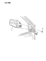 1993 Jeep Grand Wagoneer Car Mirror Diagram - 4723793