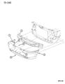 1994 Dodge Caravan License Plate Diagram - 4576474