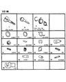 Chrysler LeBaron Ignition Lock Assembly Diagram - 4378168