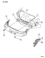 1996 Dodge Neon Bumper Diagram - PD15RD7