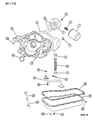 Dodge Intrepid Crankshaft Seal Diagram - 4273275