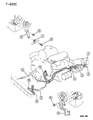 1994 Dodge Dakota Transmission Oil Cooler Hose Diagram - 52027994