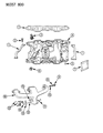 Dodge W150 Intake Manifold Diagram - 53005765