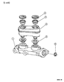 Dodge Lancer Brake Master Cylinder Diagram - 4294946