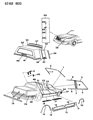 Chrysler Imperial Door Moldings Diagram - EE33LV7