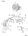 Jeep Cherokee Alternator Diagram - 53006070