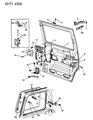 Dodge Caravan Door Hinge Diagram - 4719091