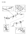 Chrysler New Yorker Exhaust Pipe Diagram - 4301538