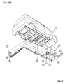 1993 Dodge Grand Caravan A/C Hose Diagram - 4677298