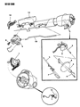 Chrysler TC Maserati Headlight Switch Diagram - 4373301