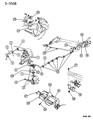 Dodge Shadow Brake Line Diagram - 4423385