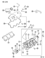 Chrysler TC Maserati PCV Hose Diagram - MD143606