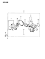 Dodge Colt Distributor Diagram - MD180936