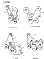 Dodge Lancer Drive Belt Diagram - B0013411