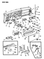 1994 Chrysler LeBaron Antenna Cable Diagram - 4469058