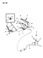 1990 Dodge Caravan Catalytic Converter Diagram - E0015700