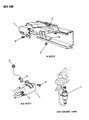 1993 Dodge D150 Fuel Filter Diagram - 4443454
