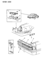 Chrysler Imperial Side Marker Light Diagram - 5262018