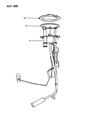 Dodge D250 Fuel Sending Unit Diagram - 4051871