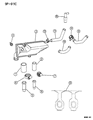 Chrysler Cirrus PCV Hose Diagram - 4777091