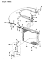 Jeep Comanche A/C Condenser Diagram - 56002205
