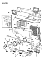 Dodge Blend Door Actuator Diagram - 4462218