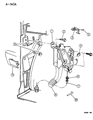 Chrysler Town & Country Parking Brake Cable Diagram - 4423778
