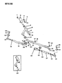 Dodge Ram 50 Tie Rod End Diagram - MB564855