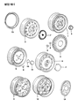 Dodge Lug Nuts Diagram - MB057636
