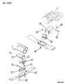 1994 Jeep Grand Cherokee Transmission Mount Diagram - 52058488