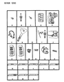 Dodge Caravan Door Lock Switch Diagram - 4685278