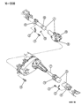 Dodge Dakota Universal Joint Diagram - 4384662