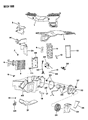 Dodge Omni Blower Motor Resistor Diagram - 4462842