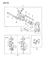 Dodge Stealth Brake Caliper Piston Diagram - MB534404