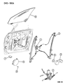 Chrysler Window Crank Handles Diagram - JC09SC3