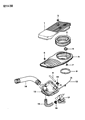 Dodge Shadow Air Filter Box Diagram - 5277855
