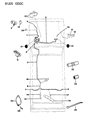 Jeep Comanche Brake Line Diagram - 52004930
